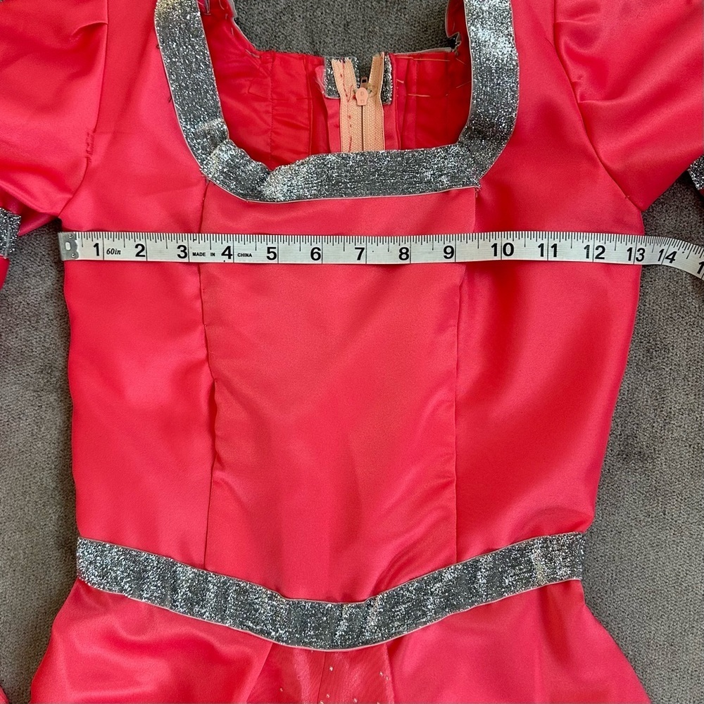 VINTAGE Pink Handmade Renaissance Dress - Picture 8 of 15